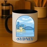 Sydney Skyline View Coffee Mug thumb 4