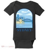 Sydney Skyline View Baby Bodysuit thumb 0