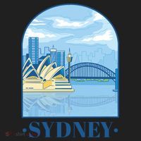 Sydney Skyline View Hat thumb 2
