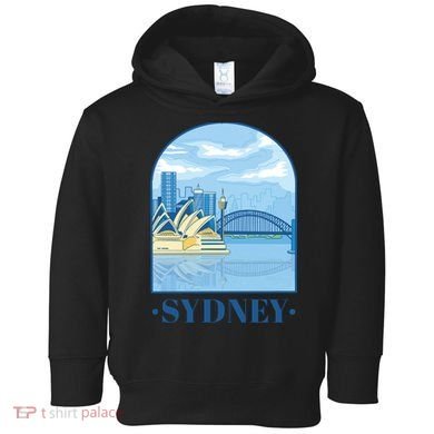 Sydney Skyline View Toddler Hoodie