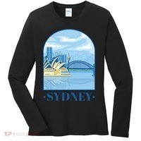 Sydney Skyline View Women's Long Sleeve Shirt thumb 0