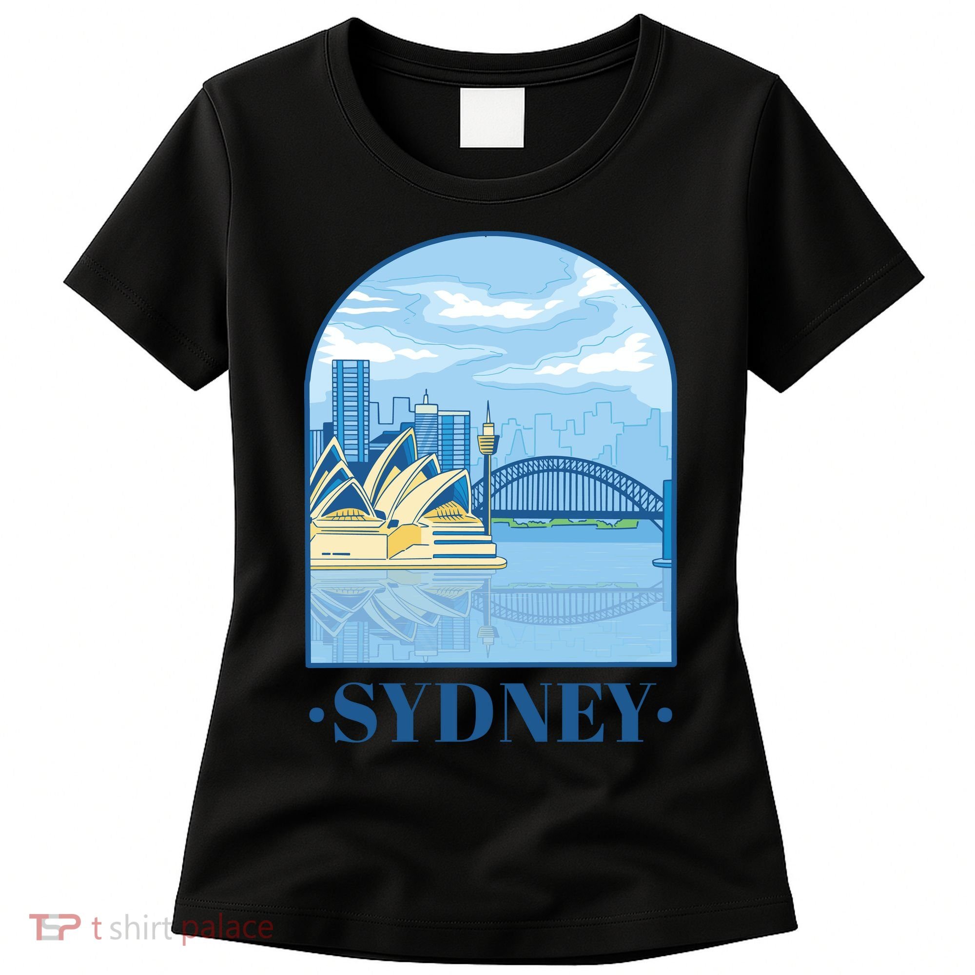 Sydney Skyline View Women's T-Shirt