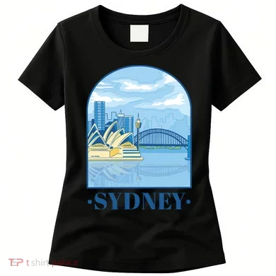 Sydney Skyline View Women's T-Shirt
