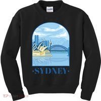 Sydney Skyline View Kids Sweatshirt thumb 0