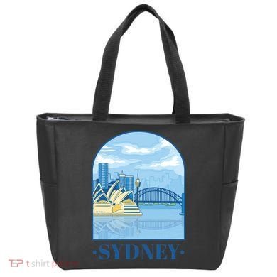Sydney Skyline View Tote Bag