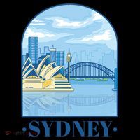 Sydney Skyline View Tote Bag thumb 4
