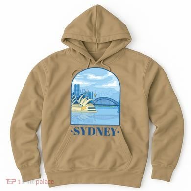 Sydney Skyline View Hoodie
