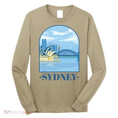 Sydney Skyline View Long Sleeve Shirt