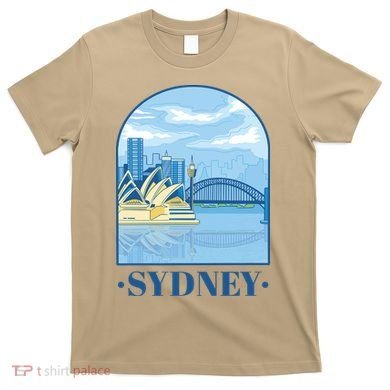 Sydney Skyline View T-Shirt