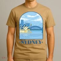 Sydney Skyline View T-Shirt thumb 3