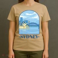 Sydney Skyline View T-Shirt thumb 4