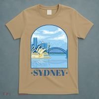 Sydney Skyline View T-Shirt thumb 5