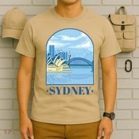 Sydney Skyline View T-Shirt thumb 6