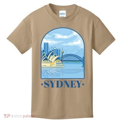 Sydney Skyline View Kids T-Shirt