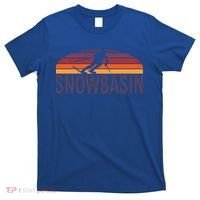 Snowbasin Sun Valley Huntsville Utah Usa Ski Resort Cute Gift T-Shirt thumb 0