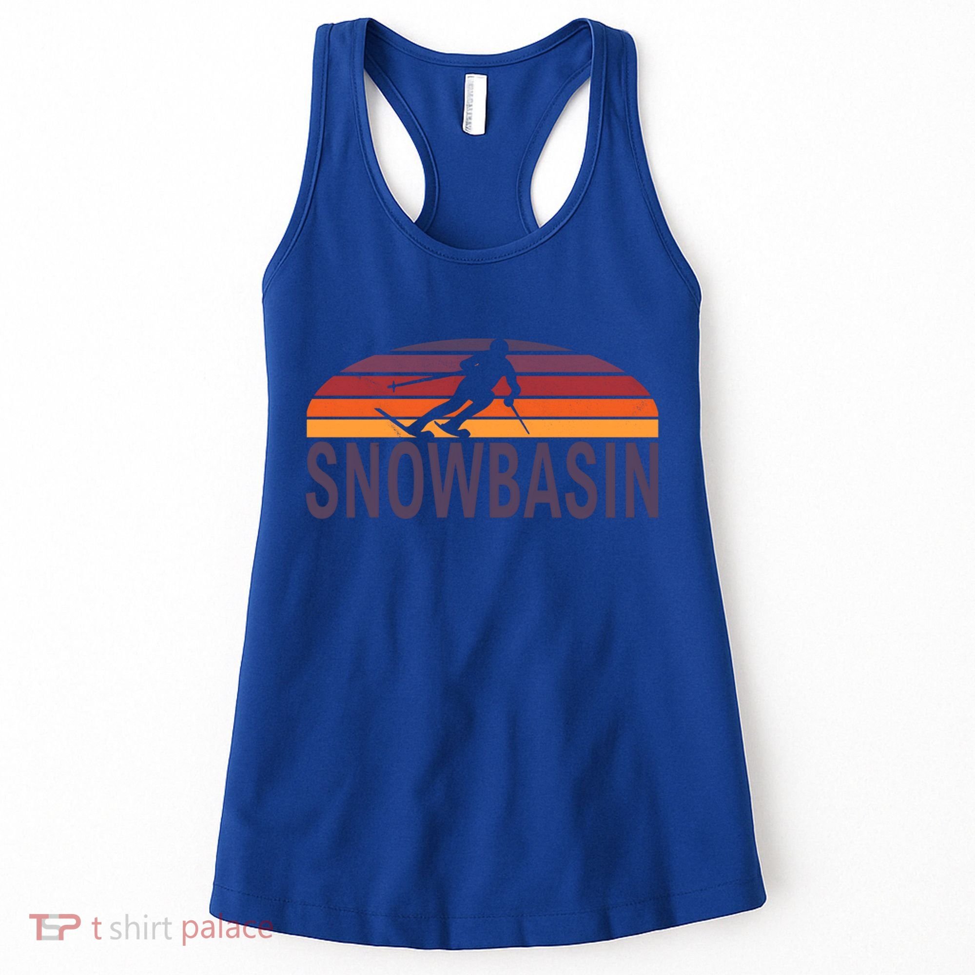Snowbasin Sun Valley Huntsville Utah Usa Ski Resort Cute Gift Women's Tank Top