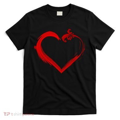 Simple Styled Valentines Heart T-Shirt