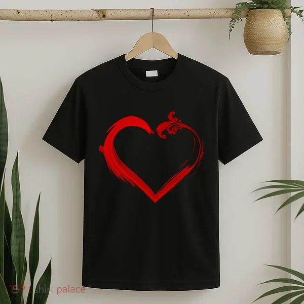 Simple Styled Valentines Heart T-Shirt