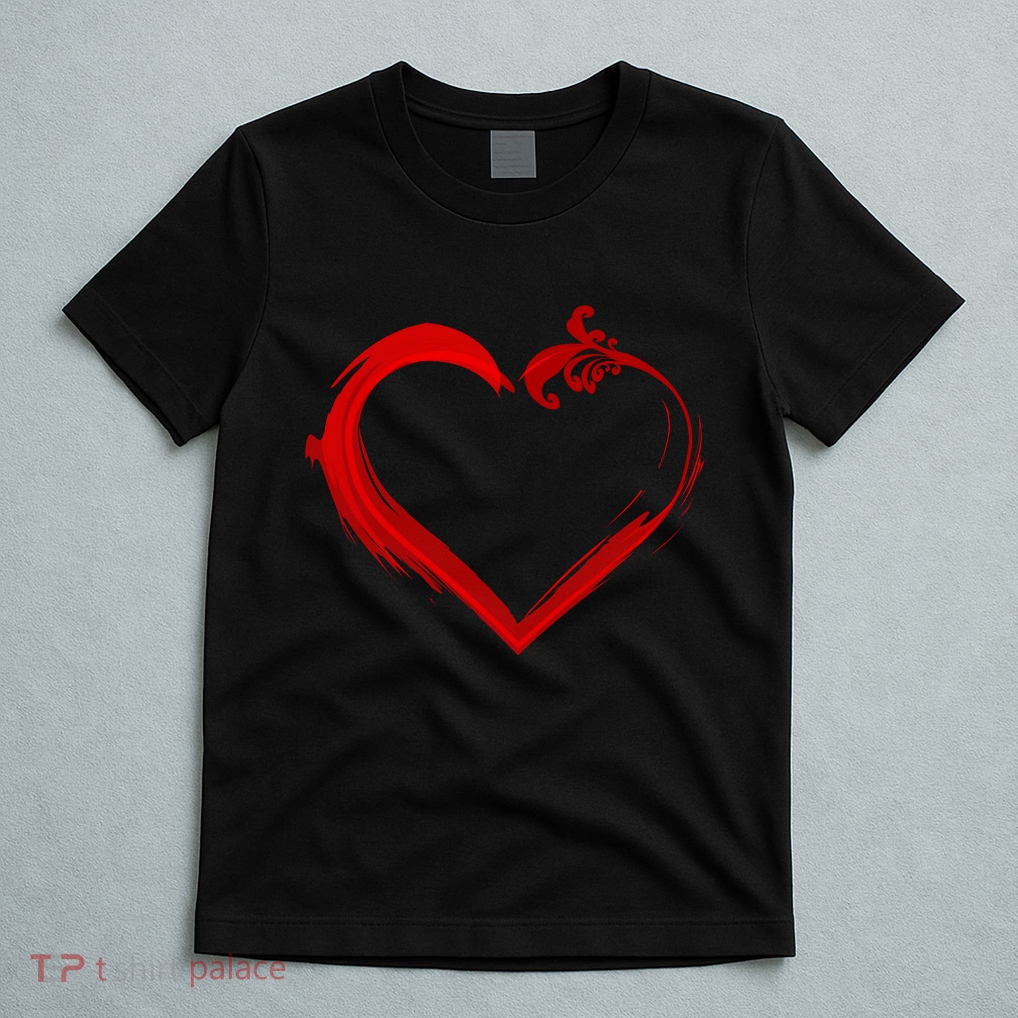 Simple Styled Valentines Heart T-Shirt