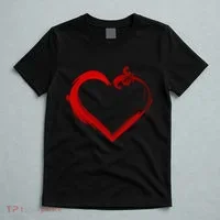 Simple Styled Valentines Heart T-Shirt thumb 5