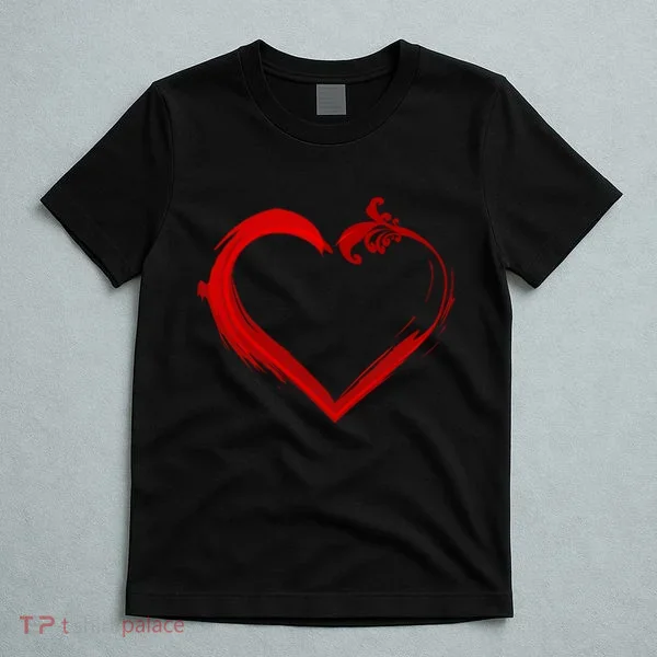 Simple Styled Valentines Heart T-Shirt