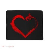 Simple Styled Valentines Heart Mousepad thumb 0
