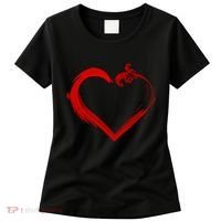 Simple Styled Valentines Heart Women's T-Shirt thumb 0