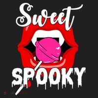 Sweet Spooky Vampire Lips Halloween Golf Towel thumb 3