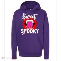 Sweet Spooky Vampire Lips Halloween Hoodie thumb 0