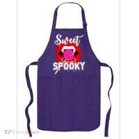 Sweet Spooky Vampire Lips Halloween Apron thumb 0