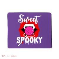 Sweet Spooky Vampire Lips Halloween Mousepad thumb 0