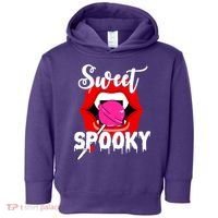Sweet Spooky Vampire Lips Halloween Toddler Hoodie thumb 0