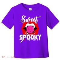 Sweet Spooky Vampire Lips Halloween Toddler T-Shirt thumb 0