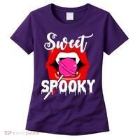 Sweet Spooky Vampire Lips Halloween Women's T-Shirt thumb 0