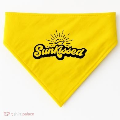 Sunkissed Summer Vacation Vintage USA-Made Doggie Bandana