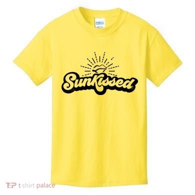 Sunkissed Summer Vacation Vintage Kids T-Shirt