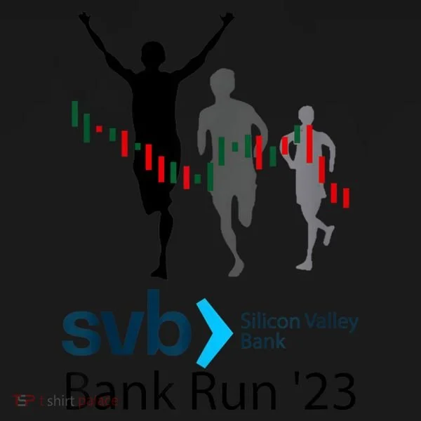 Svb Silicon Valley Bank Run ′23 Toddler Hoodie