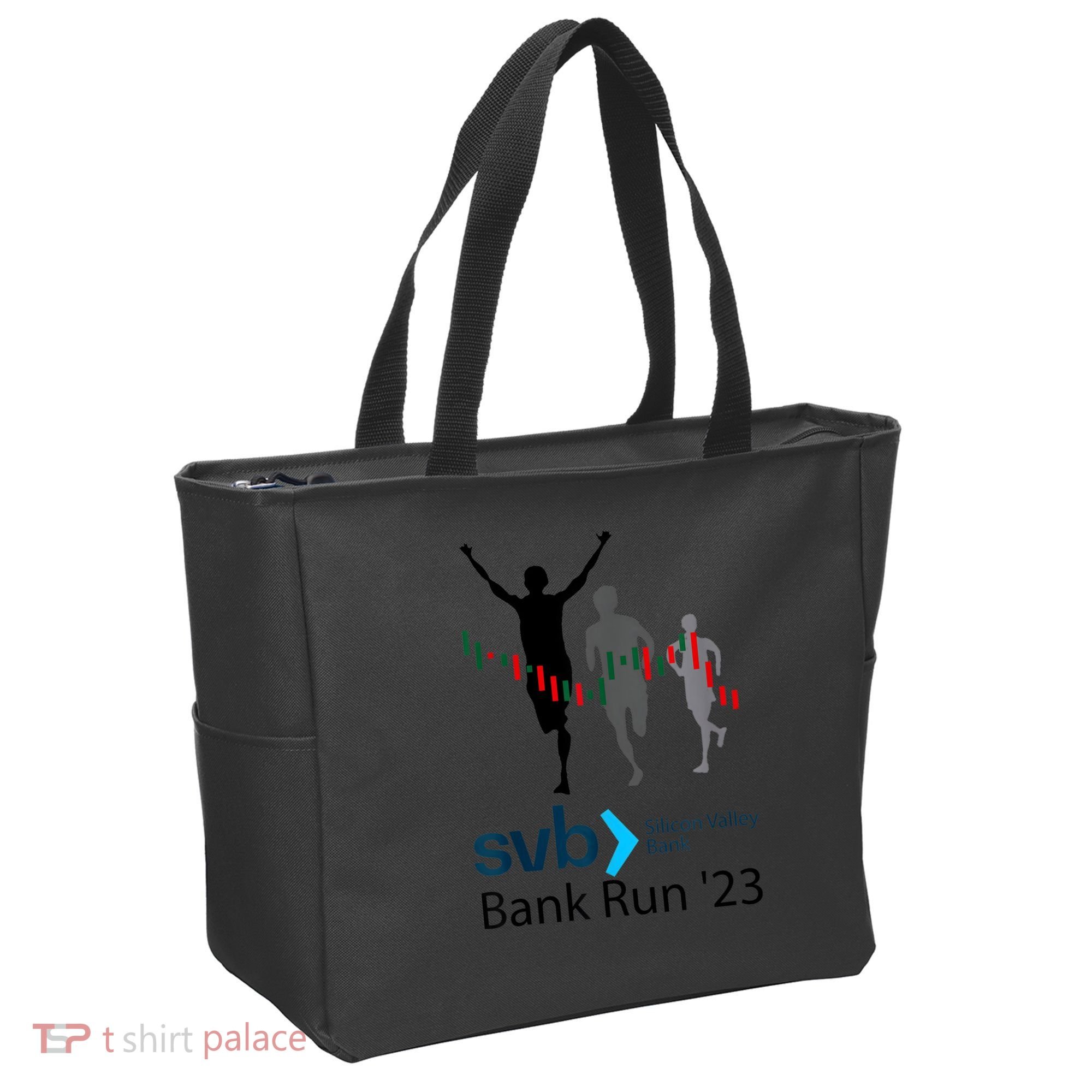 Svb Silicon Valley Bank Run ′23 Tote Bag