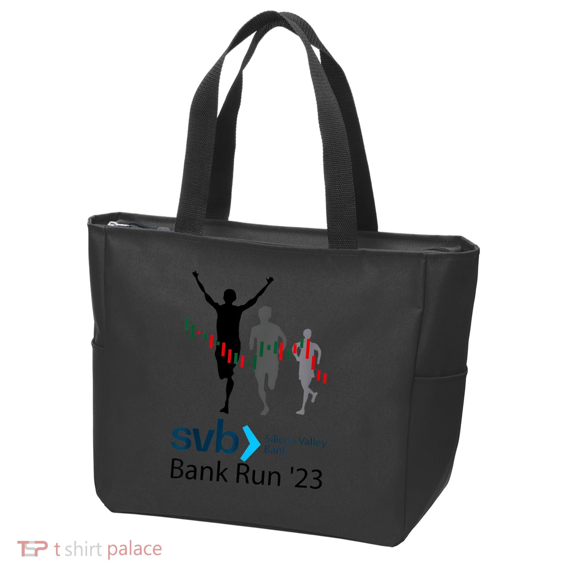 Svb Silicon Valley Bank Run ′23 Tote Bag