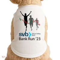 Svb Silicon Valley Bank Run ′23 Doggie Tank thumb 0