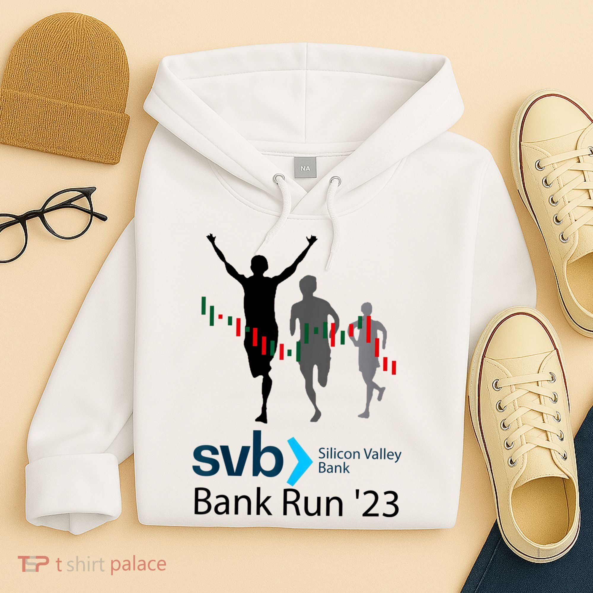 Svb Silicon Valley Bank Run ′23 Hoodie