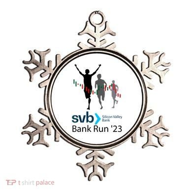 Svb Silicon Valley Bank Run ′23 Ornament