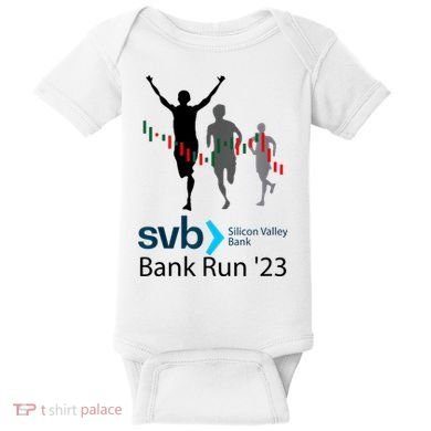 Svb Silicon Valley Bank Run ′23 Baby Bodysuit