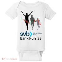 Svb Silicon Valley Bank Run ′23 Baby Bodysuit thumb 0