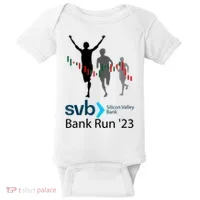 Svb Silicon Valley Bank Run ′23 Baby Bodysuit thumb 0