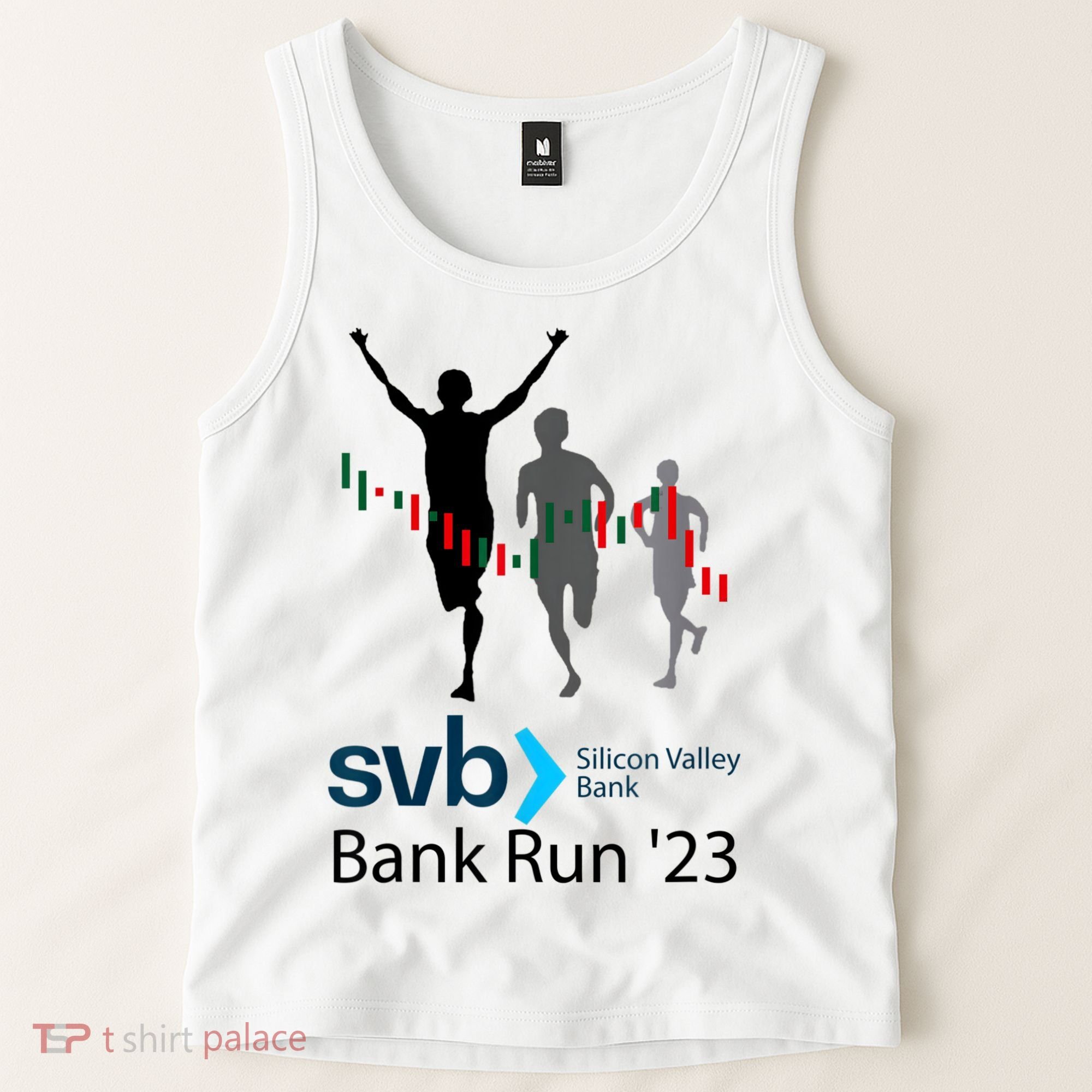 Svb Silicon Valley Bank Run ′23 Tank Top