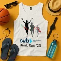 Svb Silicon Valley Bank Run ′23 Tank Top thumb 4