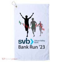 Svb Silicon Valley Bank Run ′23 Golf Towel thumb 0