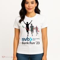Svb Silicon Valley Bank Run ′23 Women's T-Shirt thumb 4