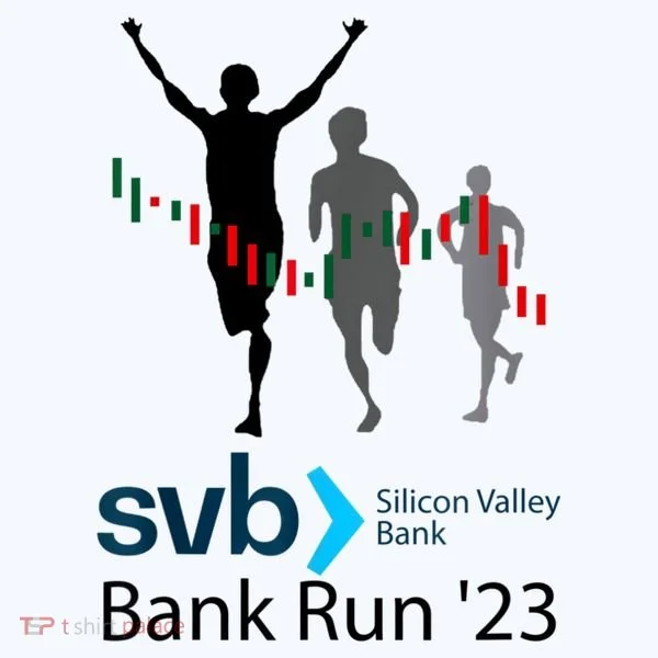 Svb Silicon Valley Bank Run ′23 Women's T-Shirt